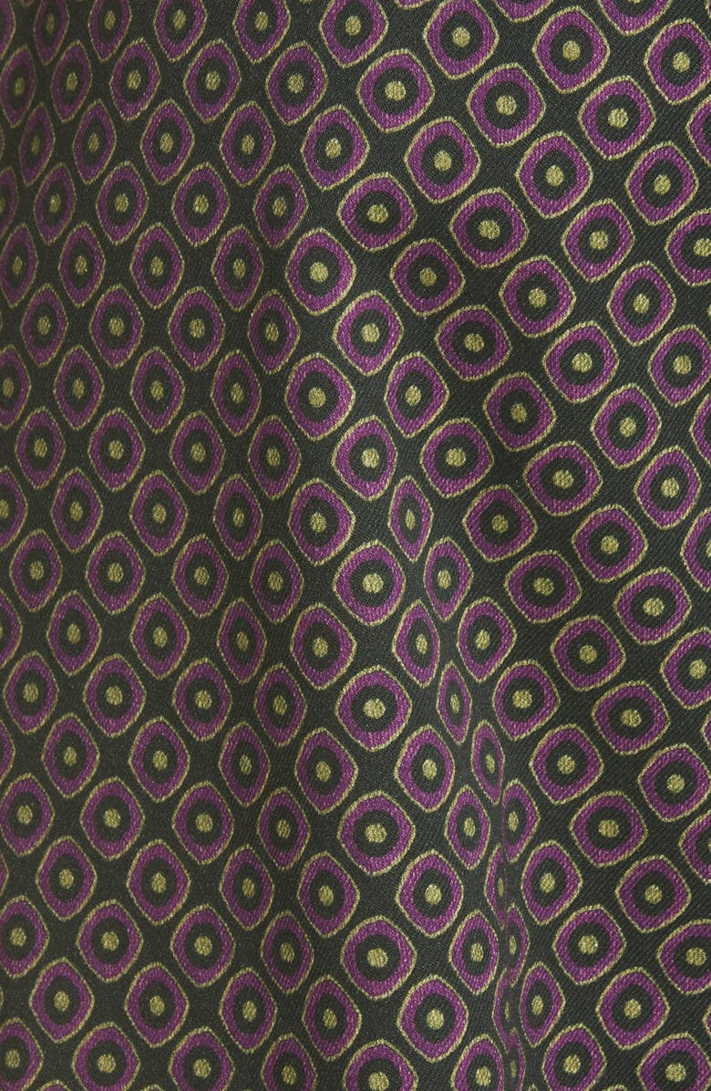 Dries Van Noten Pakora Tie Print Gabardine Pants, Alternate, color, 