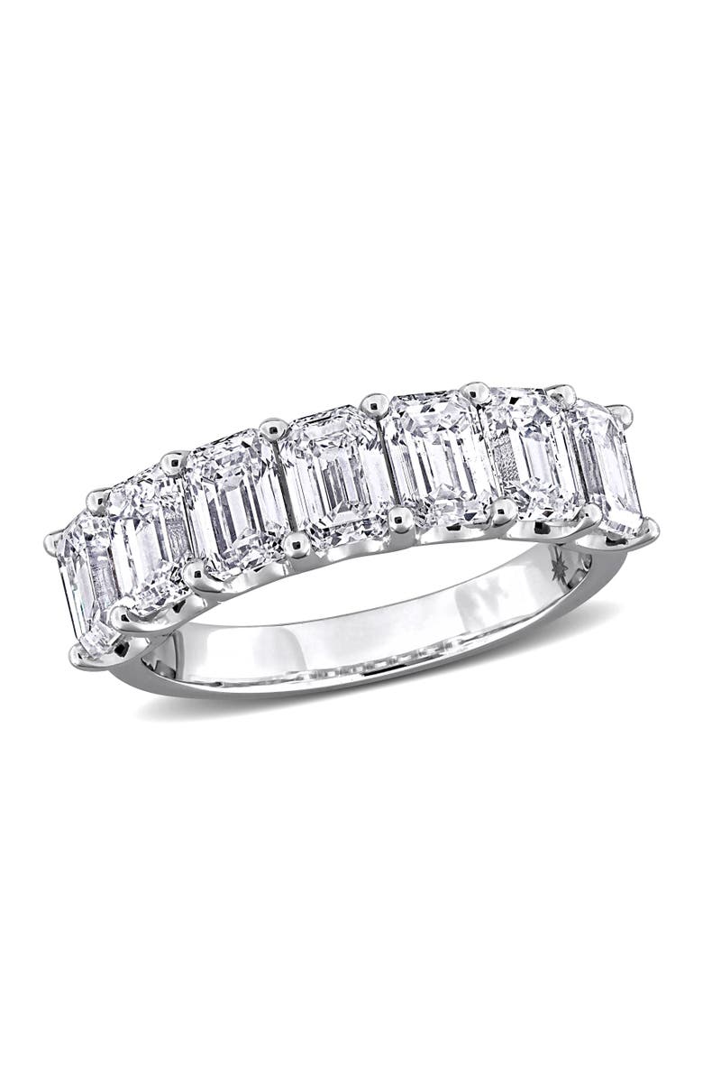 Julianna B. 3-1/2 CTW Lab-Grown Diamond 7-Stone Band 14k, Main, color, White Gold