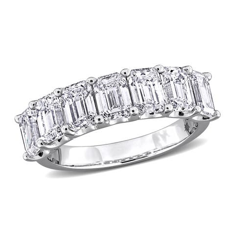 3-1/2 CTW Lab-Grown Diamond 7-Stone Band 14k