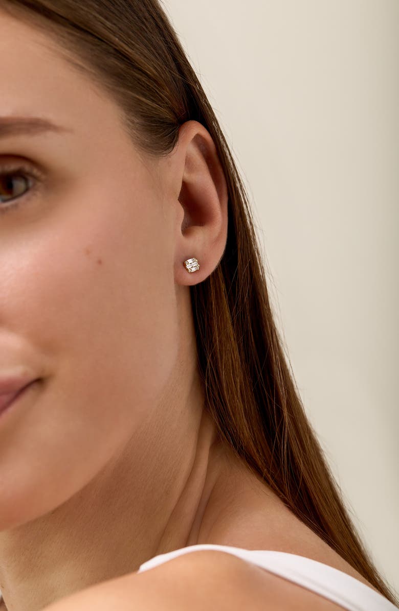 Bony Levy Maya Diamond Stud Earrings, Alternate, color, 18K Yellow Gold