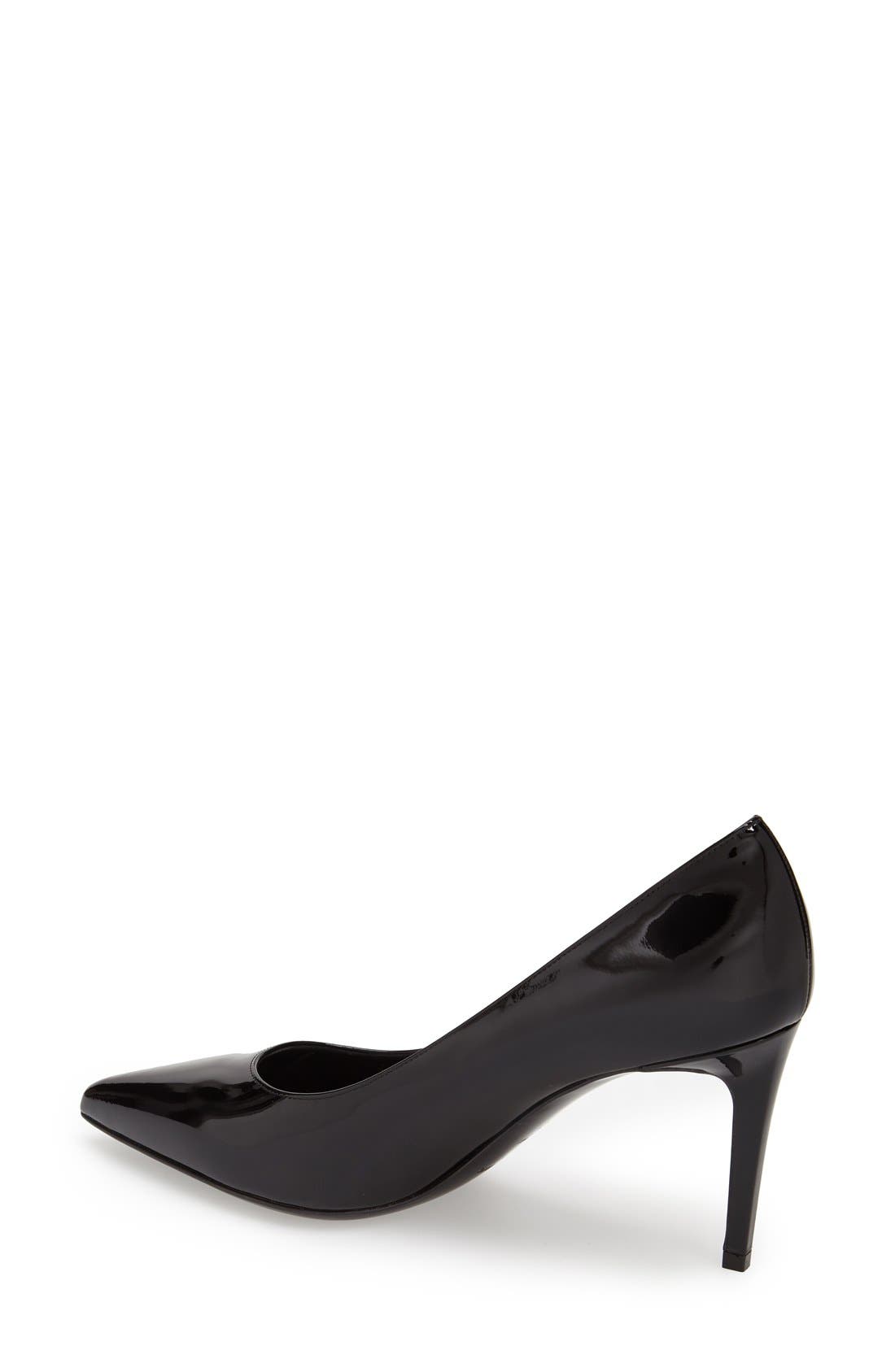 Saint Laurent 'Paris' Pointy Toe Pump, Alternate, color, 