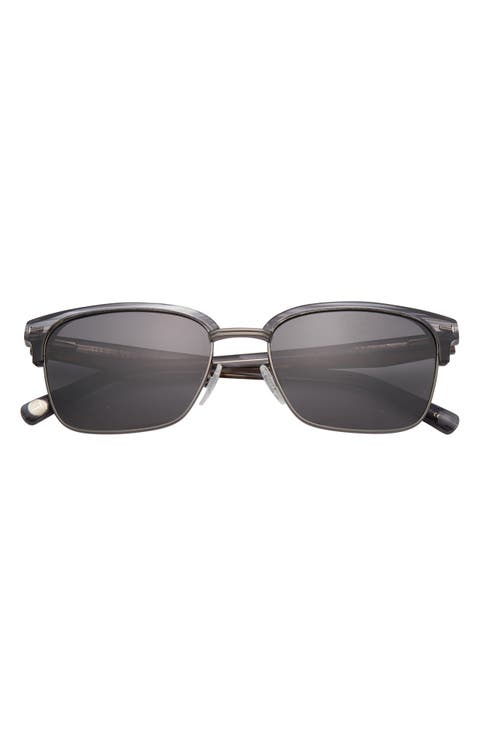 55mm Polarized Square Sunglasses