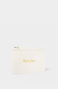 Katie Loxton Bridal Canvas Pouch