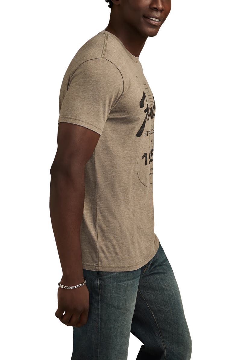 Lucky Brand Fender Stratocaster<sup>™</sup> Graphic T-Shirt, Alternate, color, Tarmac