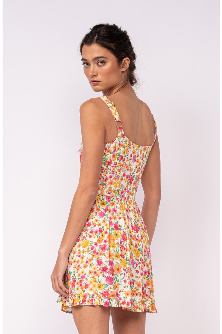 Blooming Minidress, Alternate, color, PINK