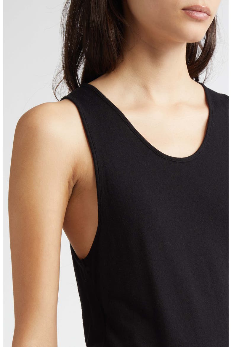 Myron Tank Maxi Dress, Alternate, color, BLACK
