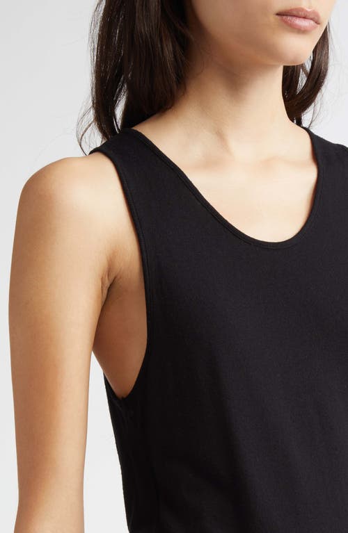 Loulou Studio Myron Tank Maxi Dress In Black