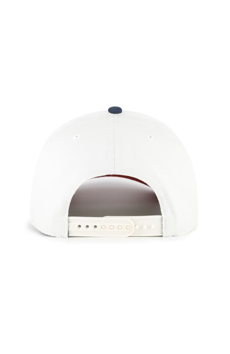 '47 Men's '47  White New England Patriots Contemporary Two-Tone Hitch Adjustable Hat, Alternate, color, White
