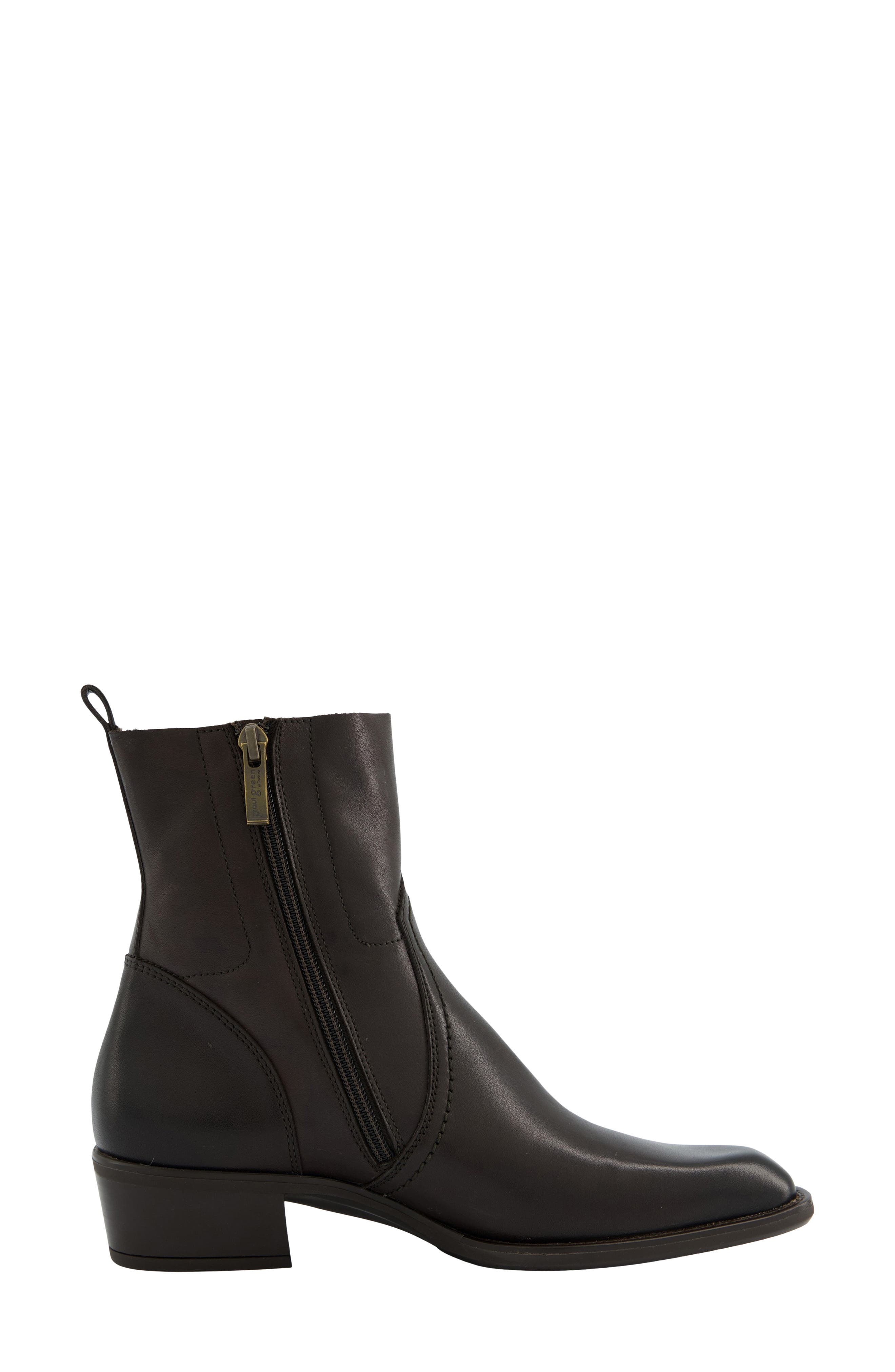 Fortuna Leather Bootie, Alternate, color, ESPRESSO LEATHER