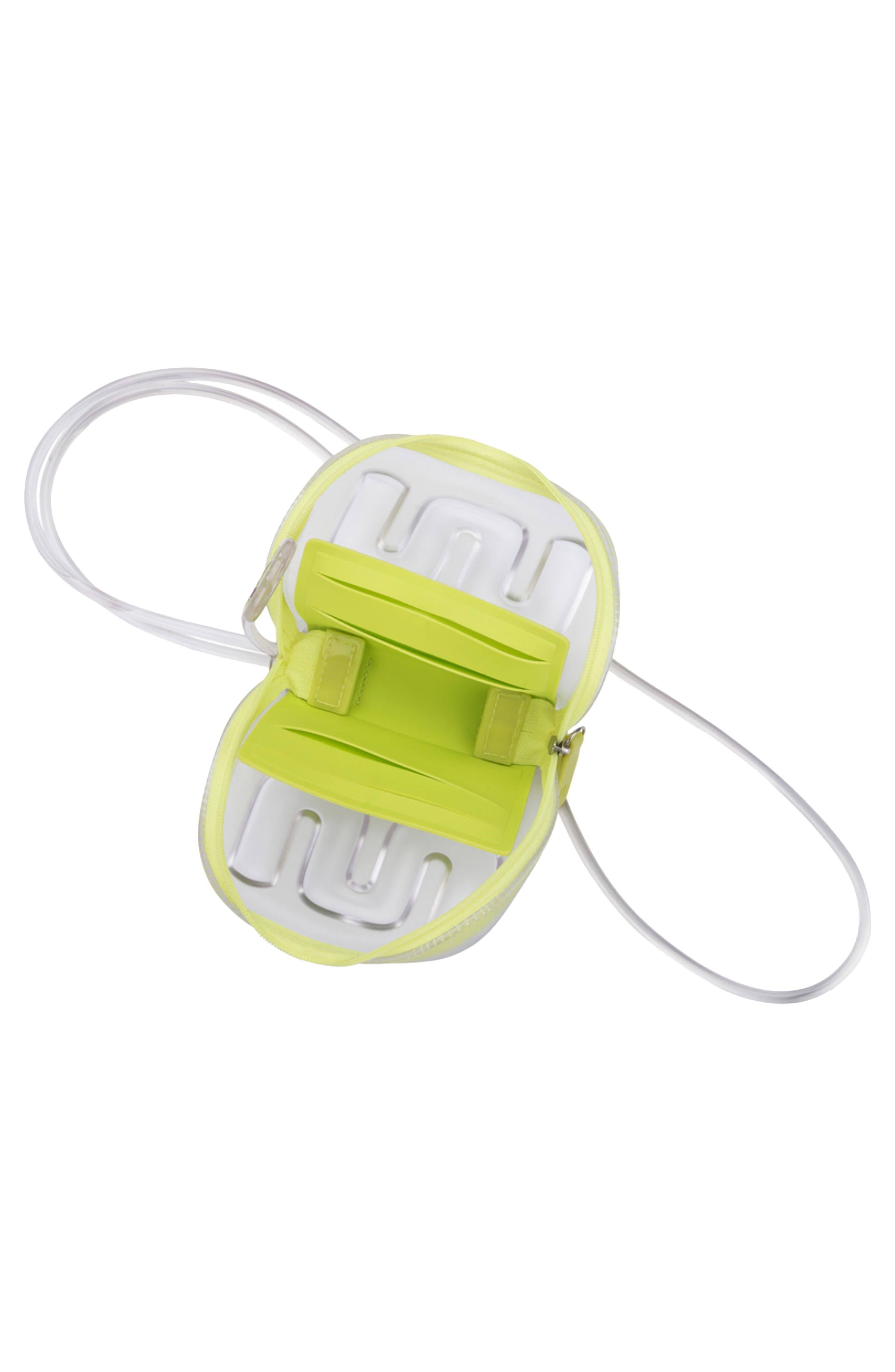 Jelly Crossbody Wallet, Alternate, color, GREEN