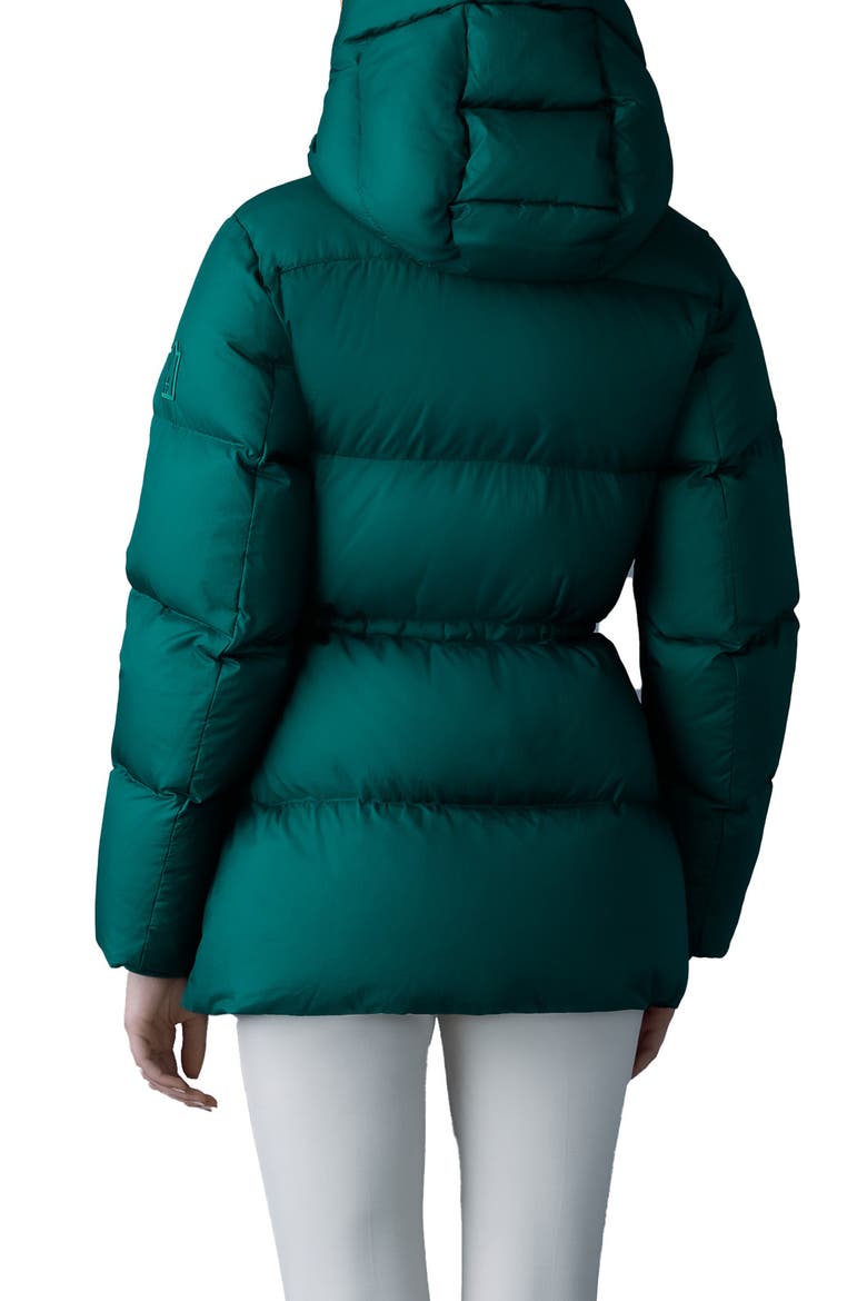 Freya-SW Water Repellent 750 Fill Power Down Puffer Jacket, Alternate, color, EMERALD