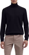 Bugatchi George Extrafine Merino Wool Turtleneck Sweater