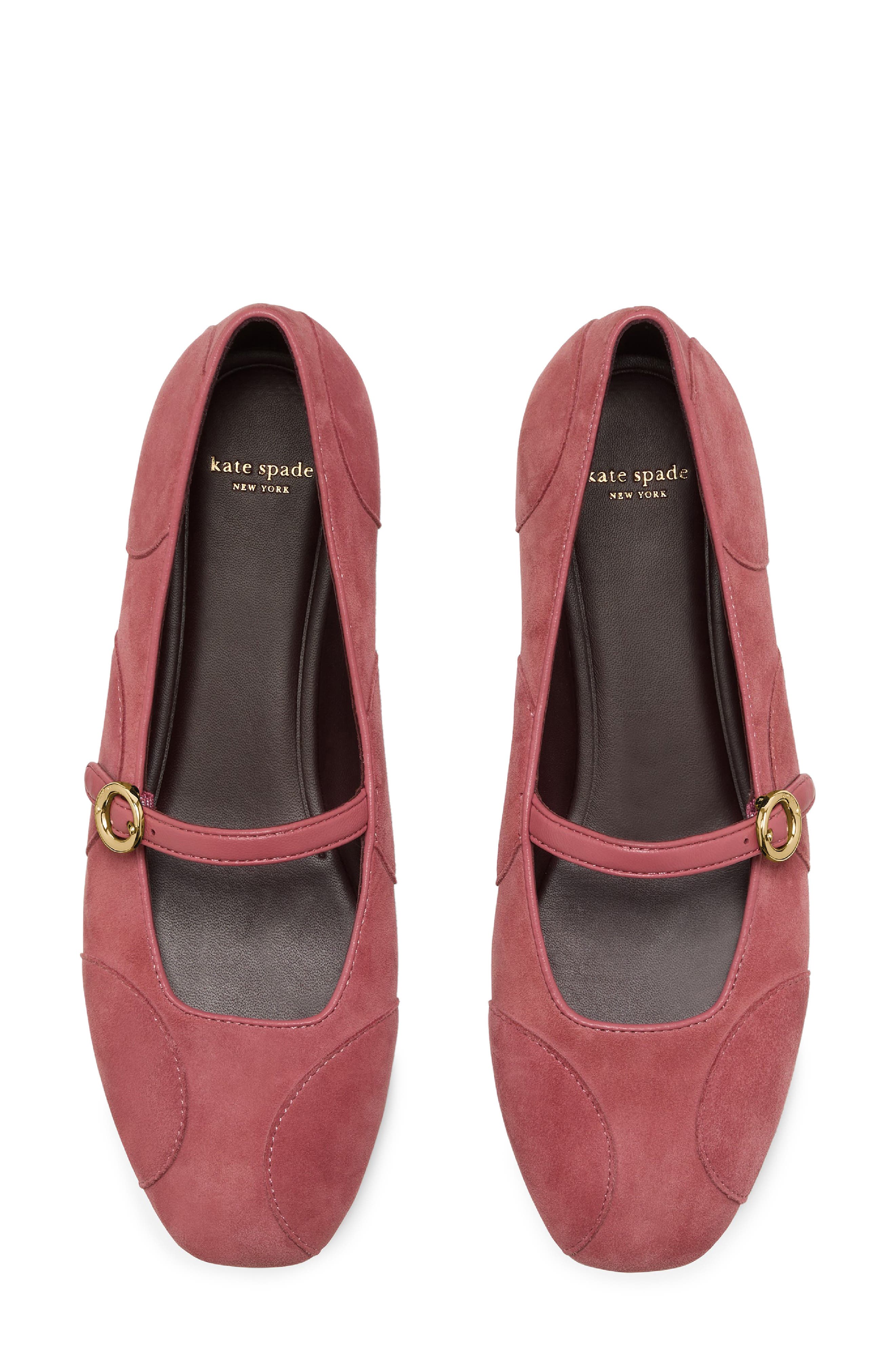 halo mary jane flat, Alternate, color, POMEGRANATE.