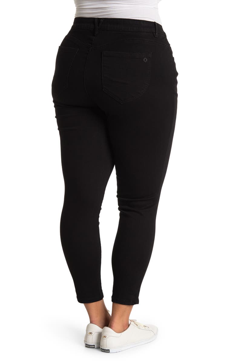 Democracy Ab-Tech Skinny Ankle Jeans, Alternate, color, Black