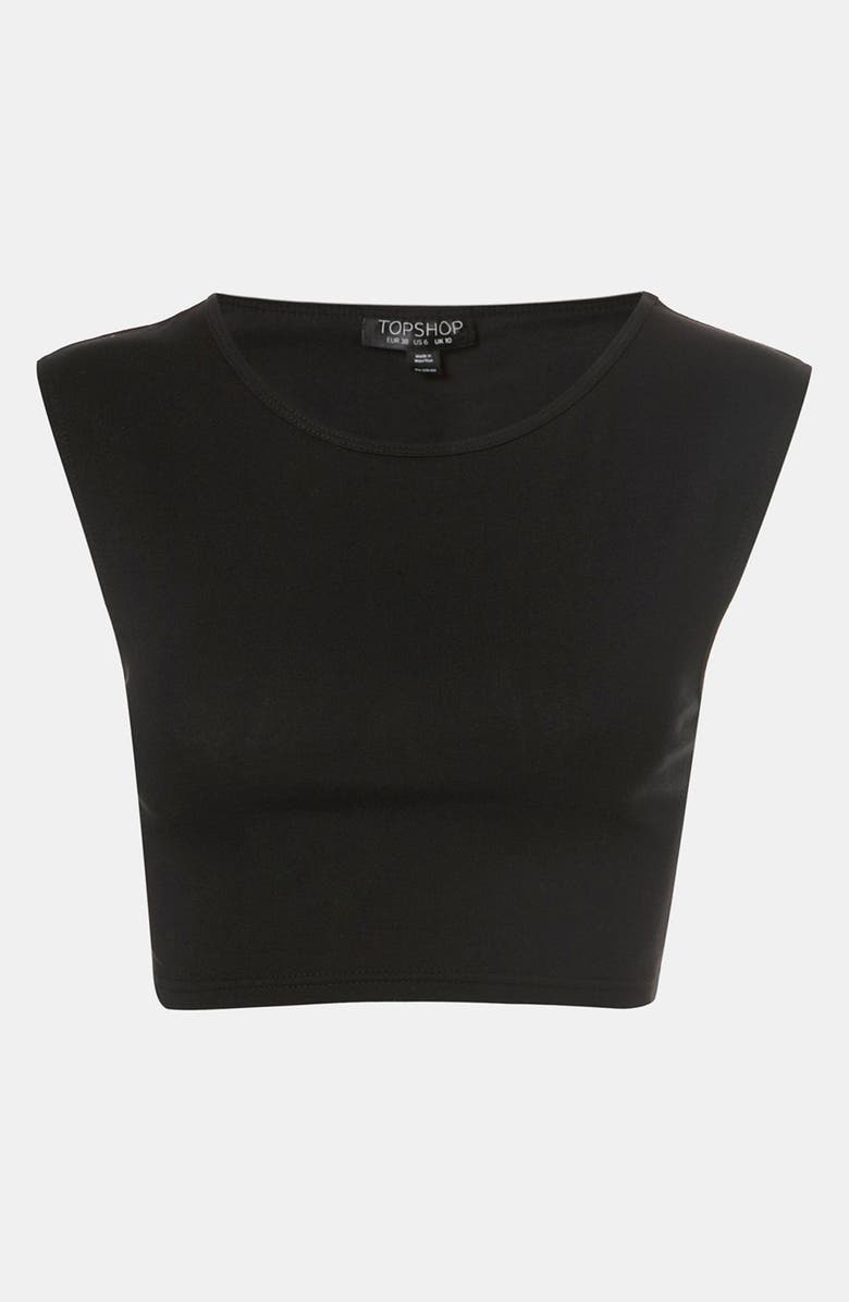 Topshop Crop Tank, Main, color, 