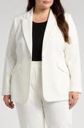 Tahari ASL One-Button Blazer