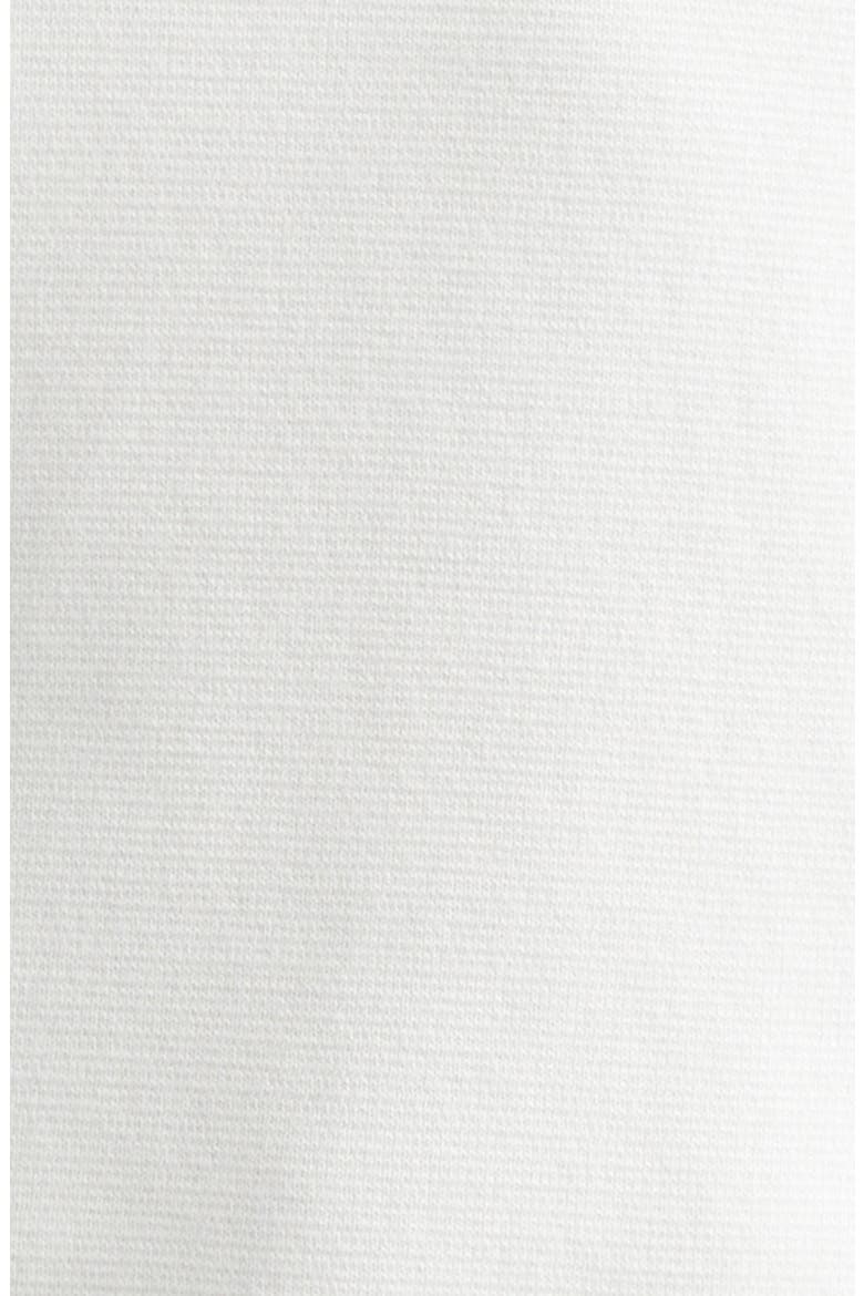 Knit Collar Cotton Polo, Alternate, color, WHITE