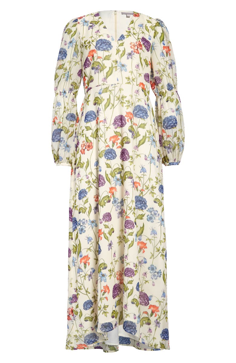Chelsea28 Floral Long Sleeve Maxi Dress, Main, color,