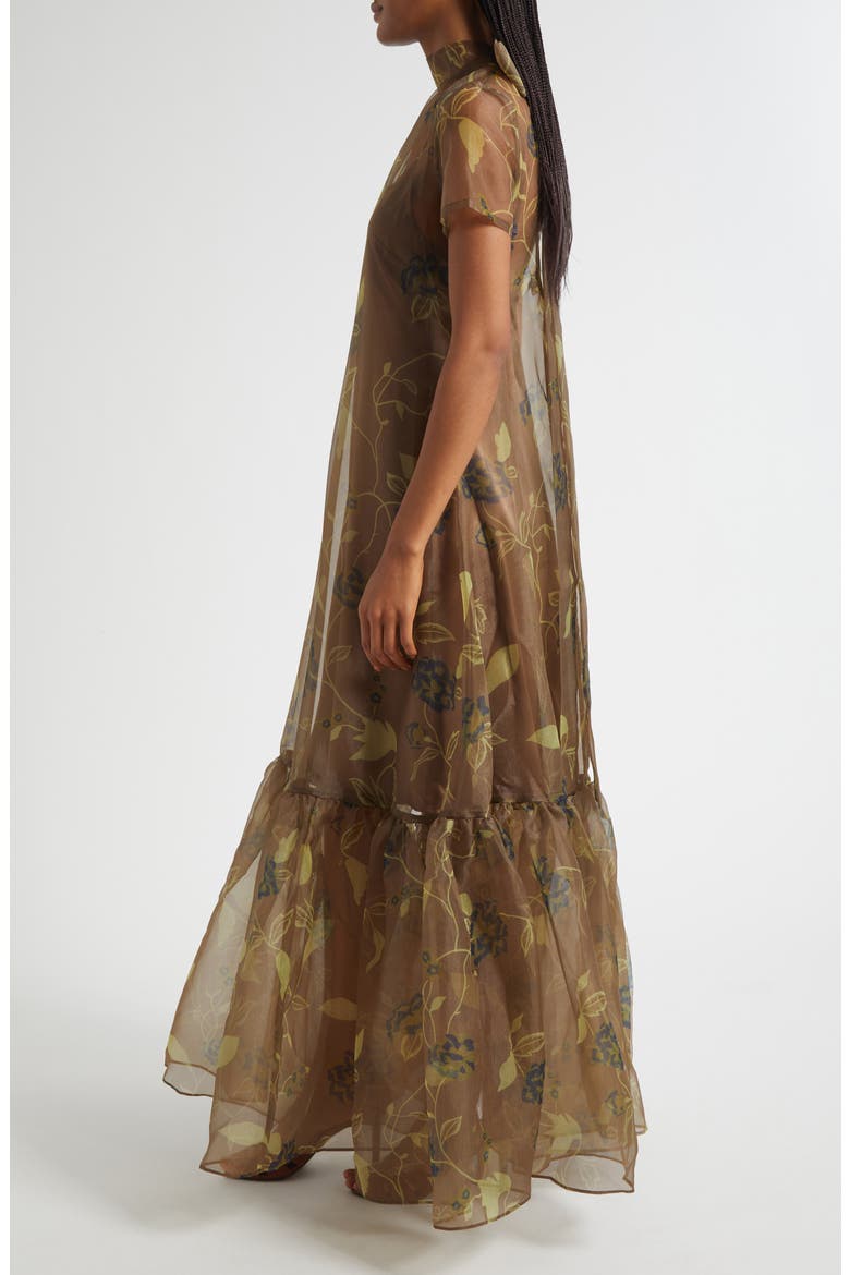 Calluna Floral Chiffon Dress, Alternate, color, VINTAGE FLORAL