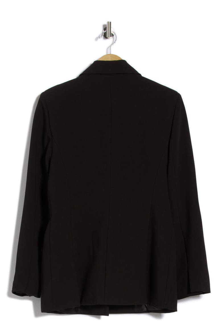 Shoulder Pad Blazer, Alternate, color, BLACK
