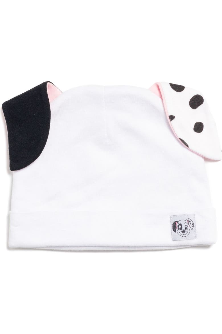 Cosplay Coverall and Hat Set, Alternate, color, Dalmatian White
