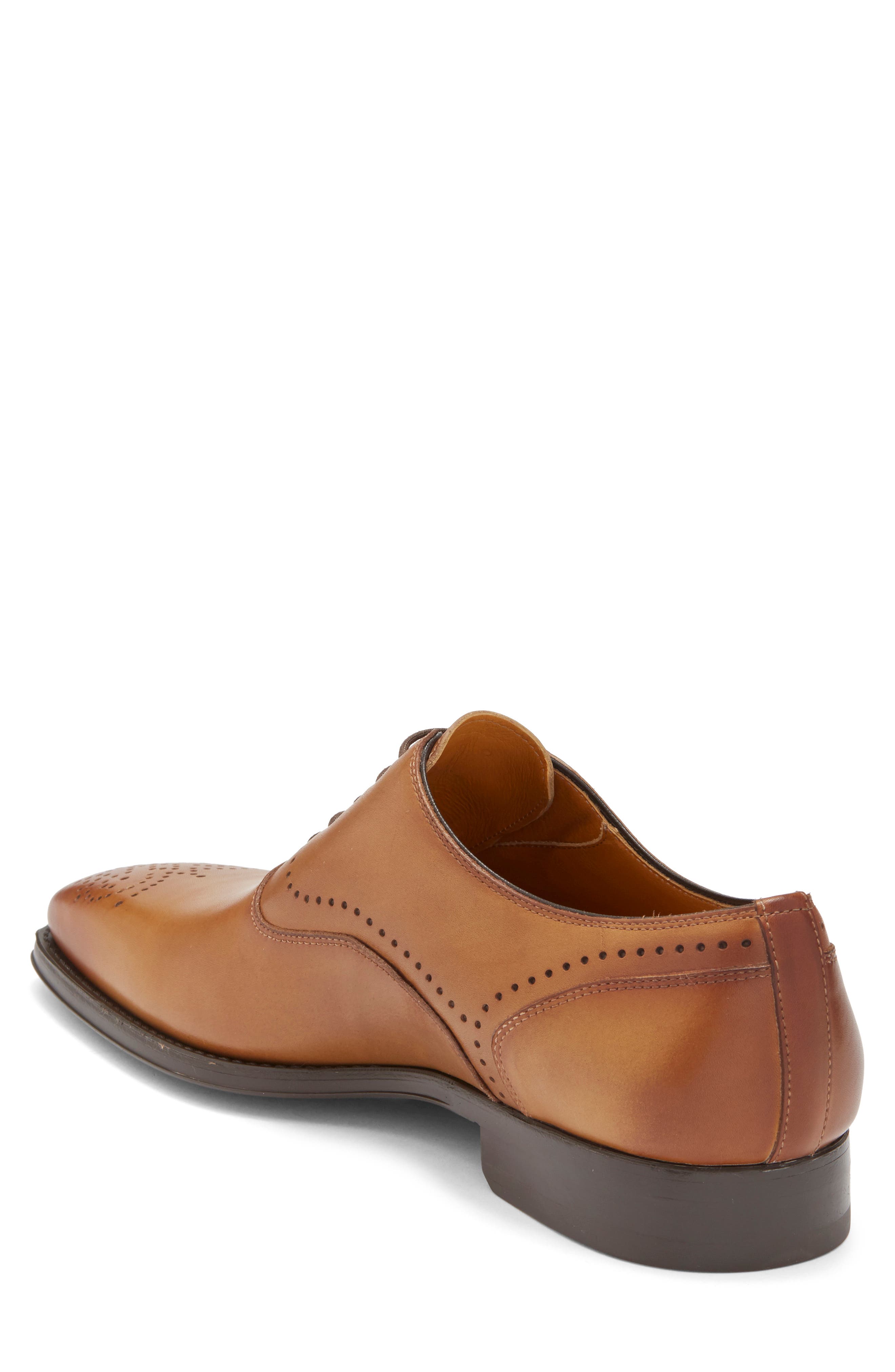 Henio Perforated Oxford, Alternate, color, TAUPE