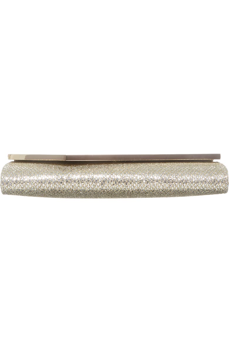 Jimmy Choo Emmie Glitter Clutch, Alternate, color,