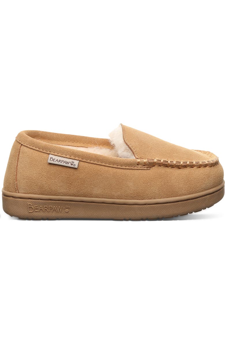 BEARPAW Kids' Jamie Slipper, Alternate, color, Iced Coffee