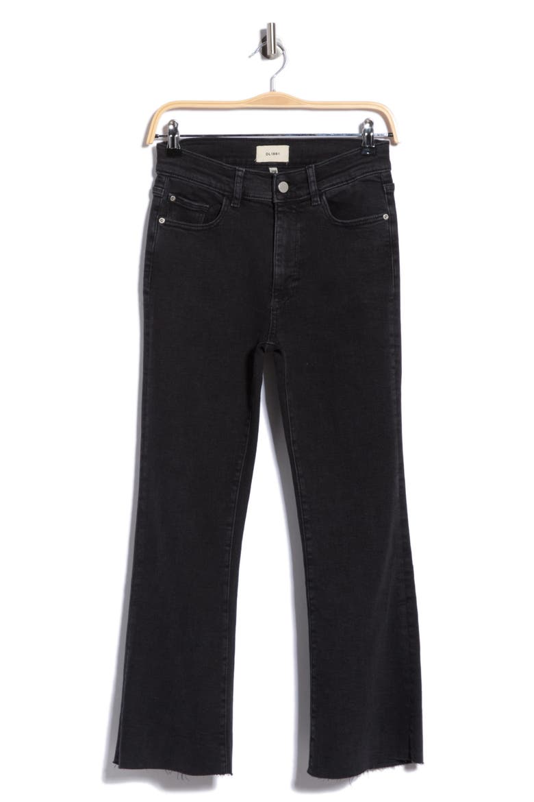 Bridget High Waist Crop Bootcut Petite Jeans, Main, color, ECLIPSE RAW