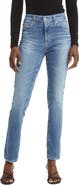 AG Mari Mid Rise Slim Straight Leg Jeans