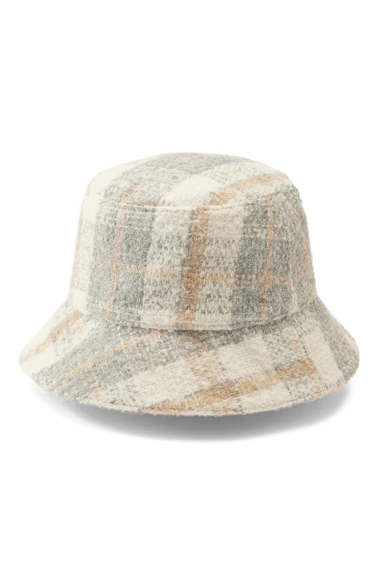 Esmae Bucket Hat, Alternate, color, CREAM
