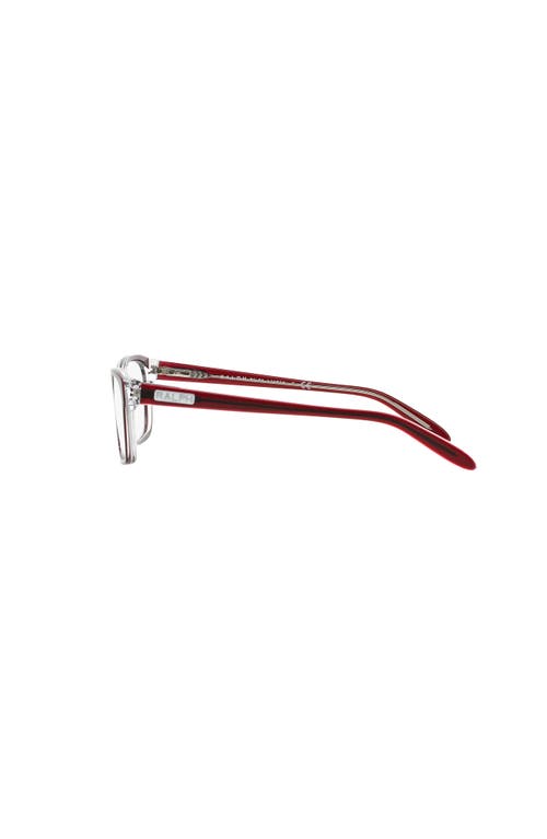Ralph 51mm Square Optical Glasses In Red