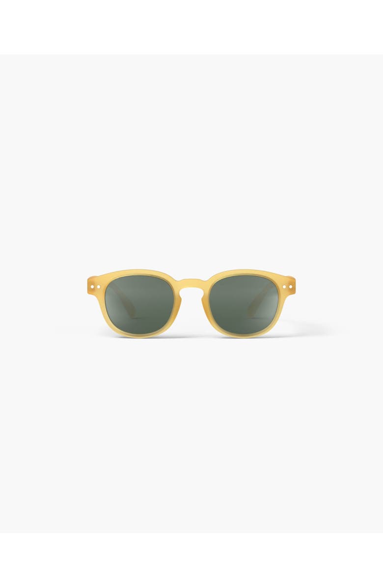 IZIPIZI #C 41mm Square Sunglasses, Main, color, Yellow Honey