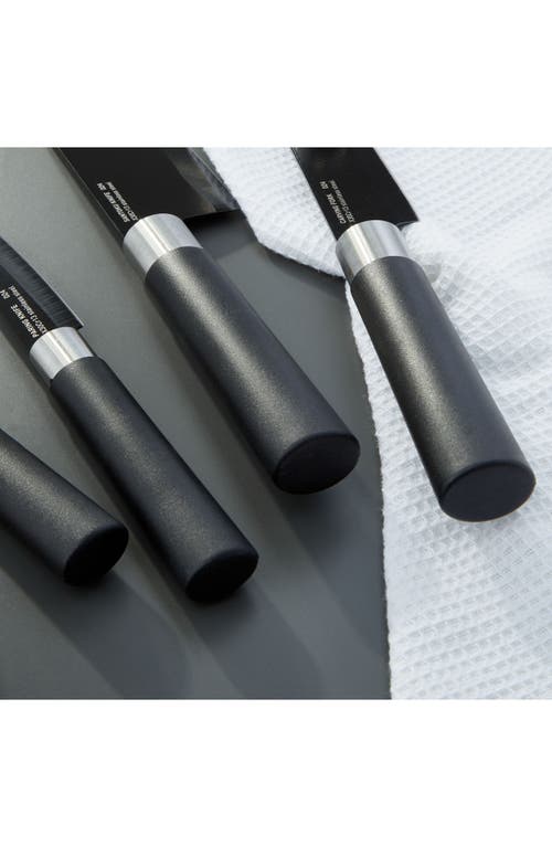 Berghoff Dina Prime 4-piece Knife Set In Black