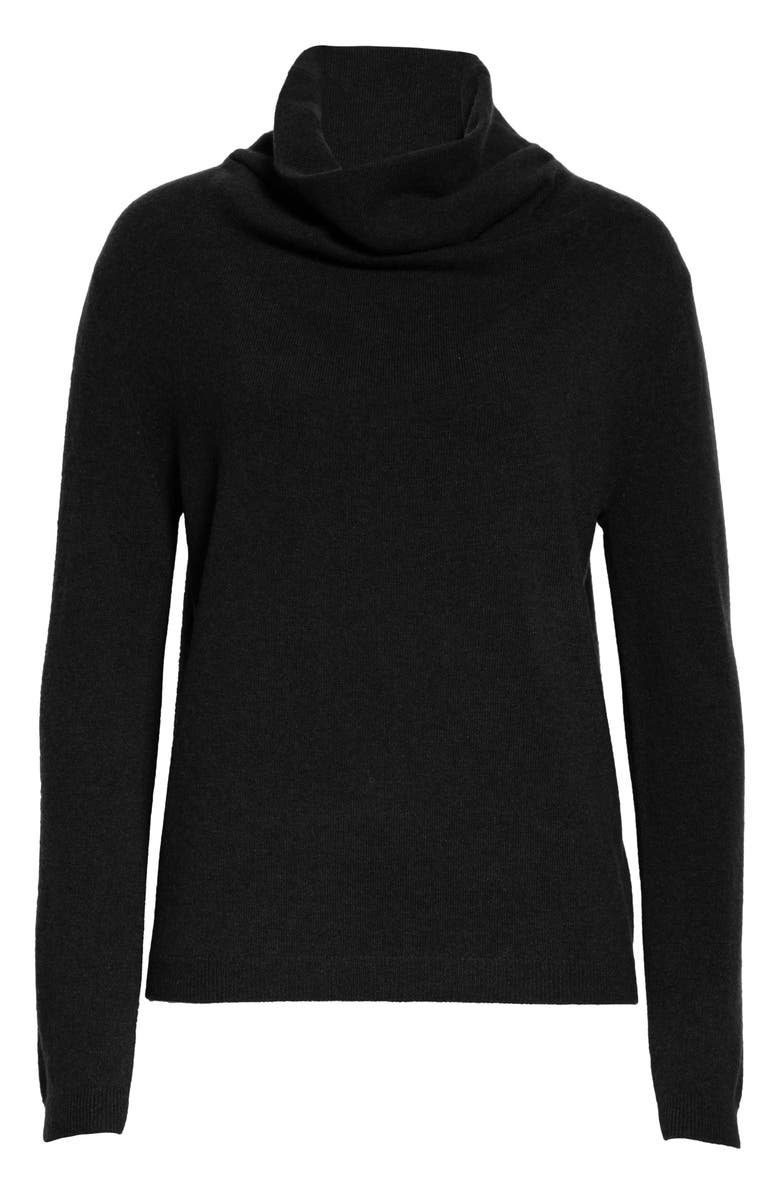 Nordstrom Signature Cowl Neck Cashmere Sweater, Alternate, color, 