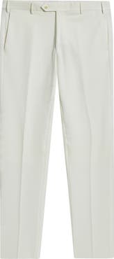 Zanella Parker Flat Front Stretch Cotton Pants