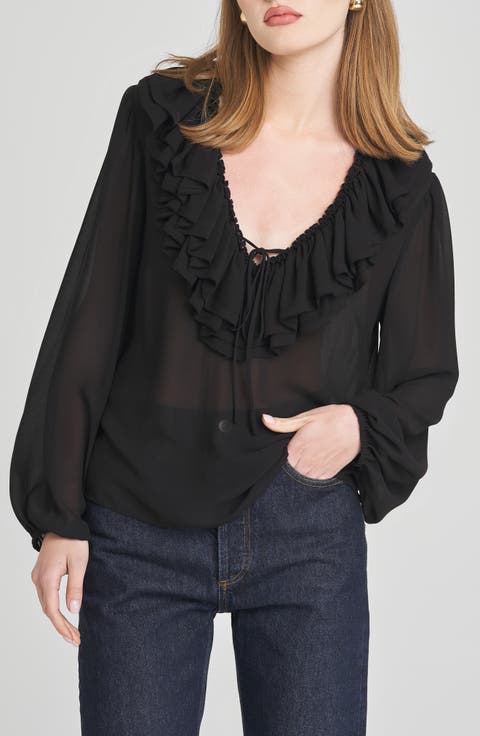 Agnes Ruffle Top