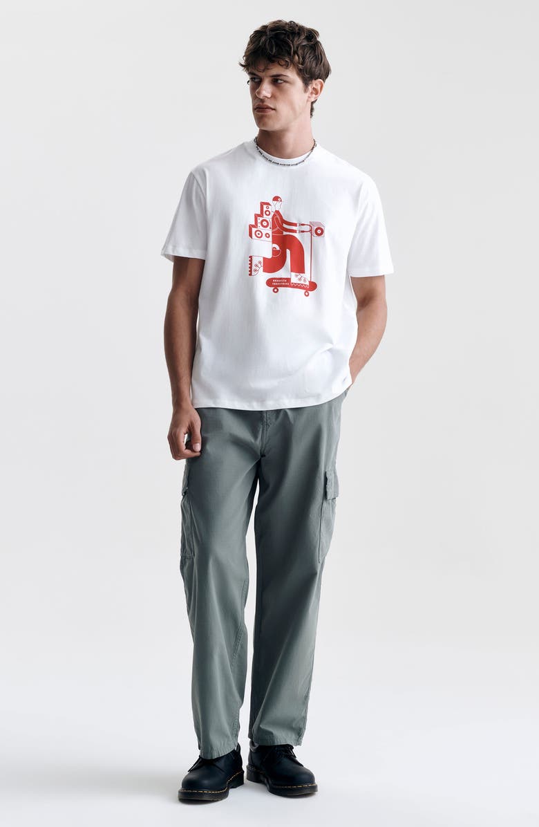 Brooklyn Industries DJ Graphic T-Shirt, Alternate, color, 