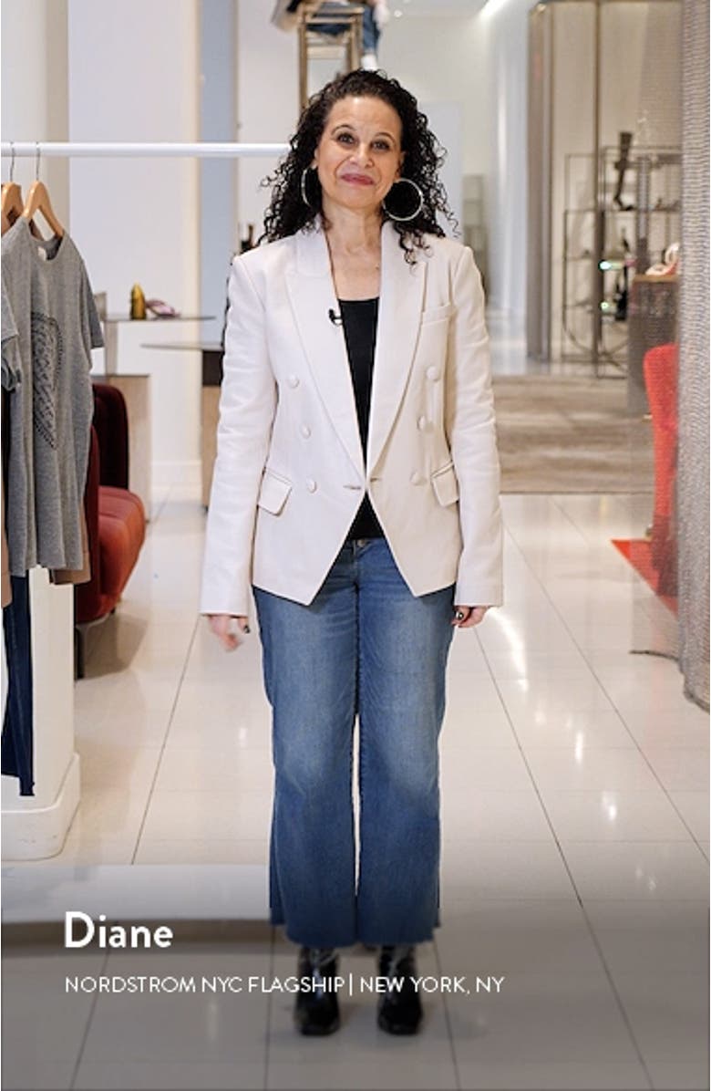 Kenzie Double Breasted Blazer, sales video thumbnail