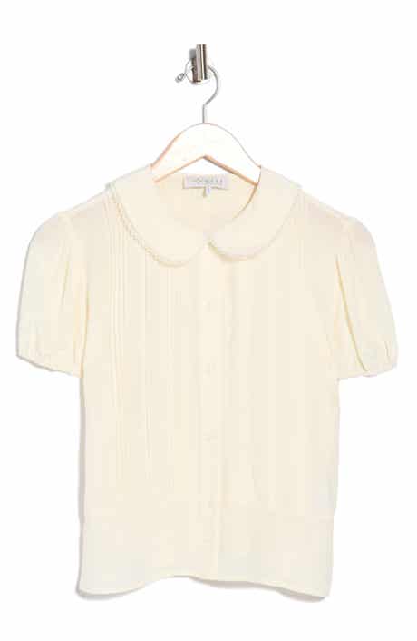 Puff Sleeve Pintuck Top