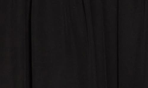 Renee C Flared Midi Skirt In Black