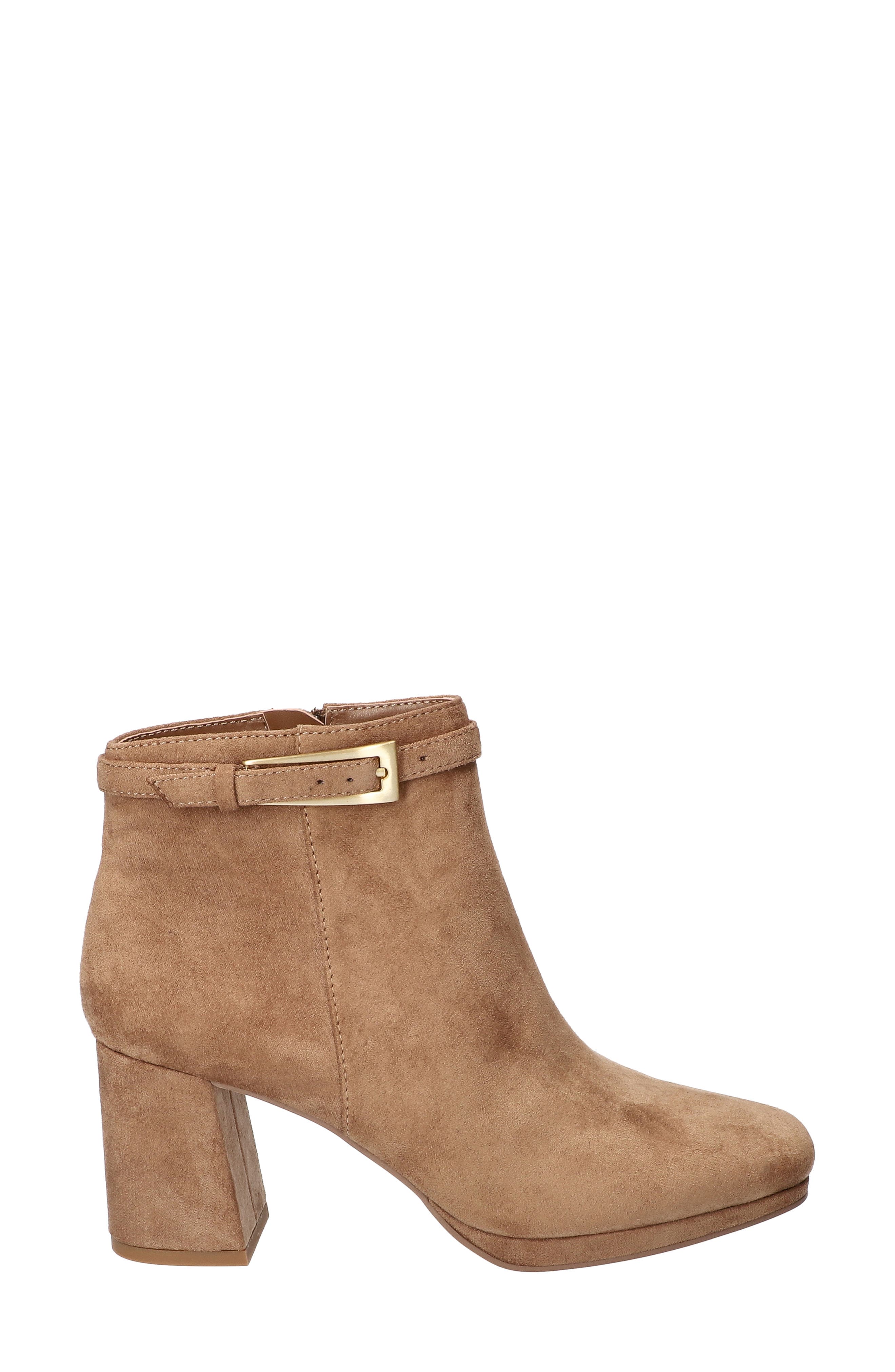 Hudson Platform Bootie, Alternate, color, SADDLE SUEDE