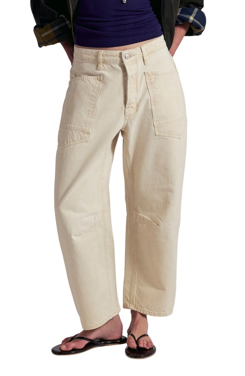 Free People Minimalist Moxie Barrel Jeans, Main, color, Dusty Roads