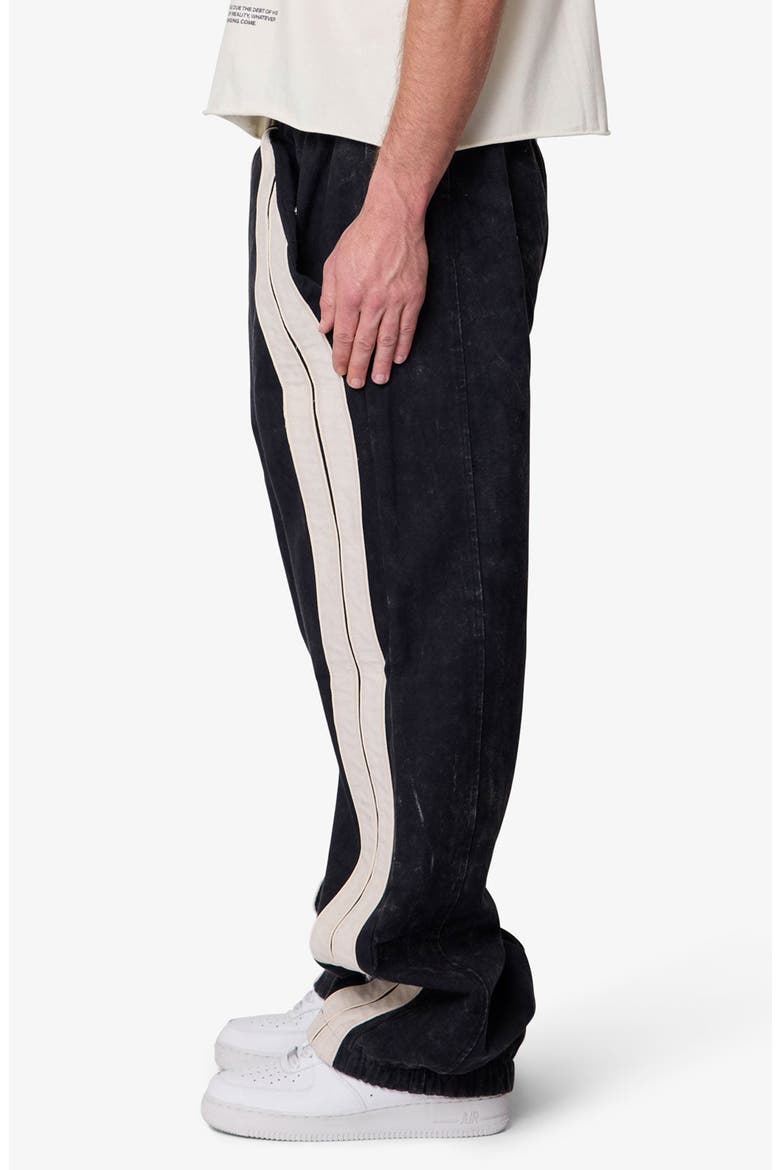 Ultra Baggy Stripe Twill Pants, Alternate, color, BLACK/ WHITE