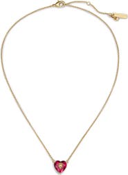 Kurt Geiger London Crystal Heart Pendant Necklace