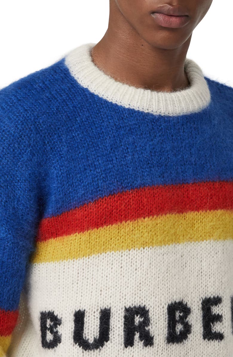 Burberry Osbourne Crewneck Sweater, Alternate, color, 