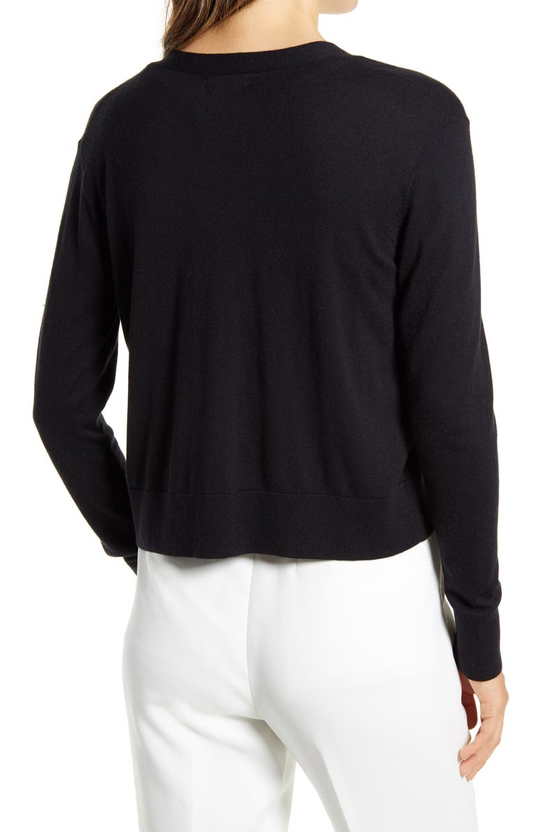 Halogen<sup>®</sup> Women's Crop V-Neck Cardigan, Alternate, color,