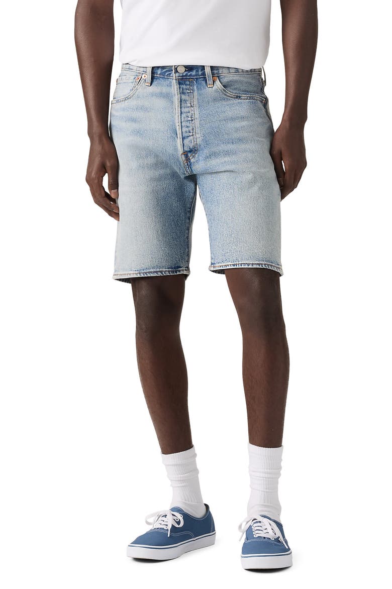 501® Original Denim Shorts, Main, color, VINTAGE VALLEY SHORTS