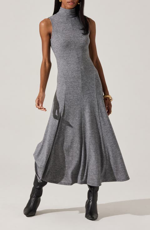 Haylie Turtleneck Knit Dress