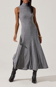 ASTR the Label Haylie Turtleneck Knit Dress